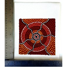 Dot Art Canvas Painting - Tracks