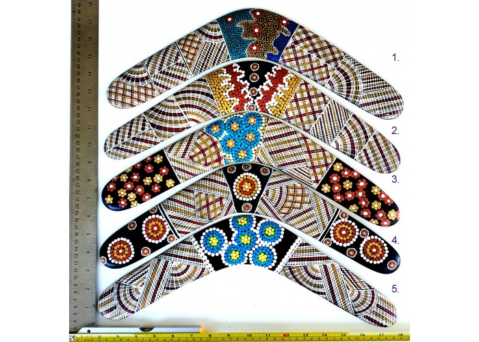 Crosshatch Collectable Boomerangs, 16 inch
