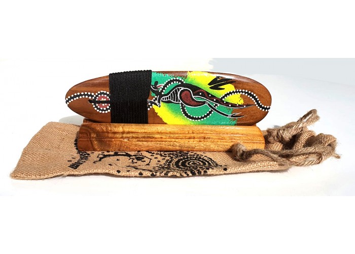 Aboriginal Bullroarer - Medium Size Contemporary Art Gift Set Aboriginal Bullroarer - Medium Size Contemporary Art Gift Set