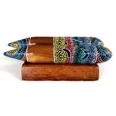 Clapsticks Aboriginal Contemporary Dot Art Round